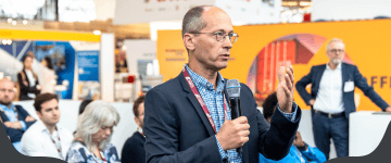Image showing attendees at Intermodal Europe laughing and taking a photo